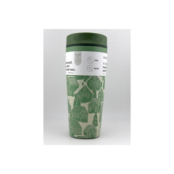 Owala 20 oz. Stainless Steel SmoothSip Slider Coffee Tumbler - NORTH POLE - Picture 2 of 6